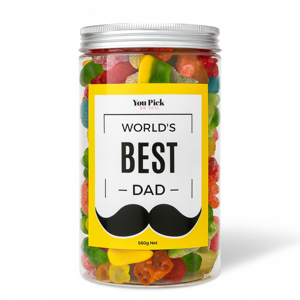 World Best Dad Medium Jar 700ml