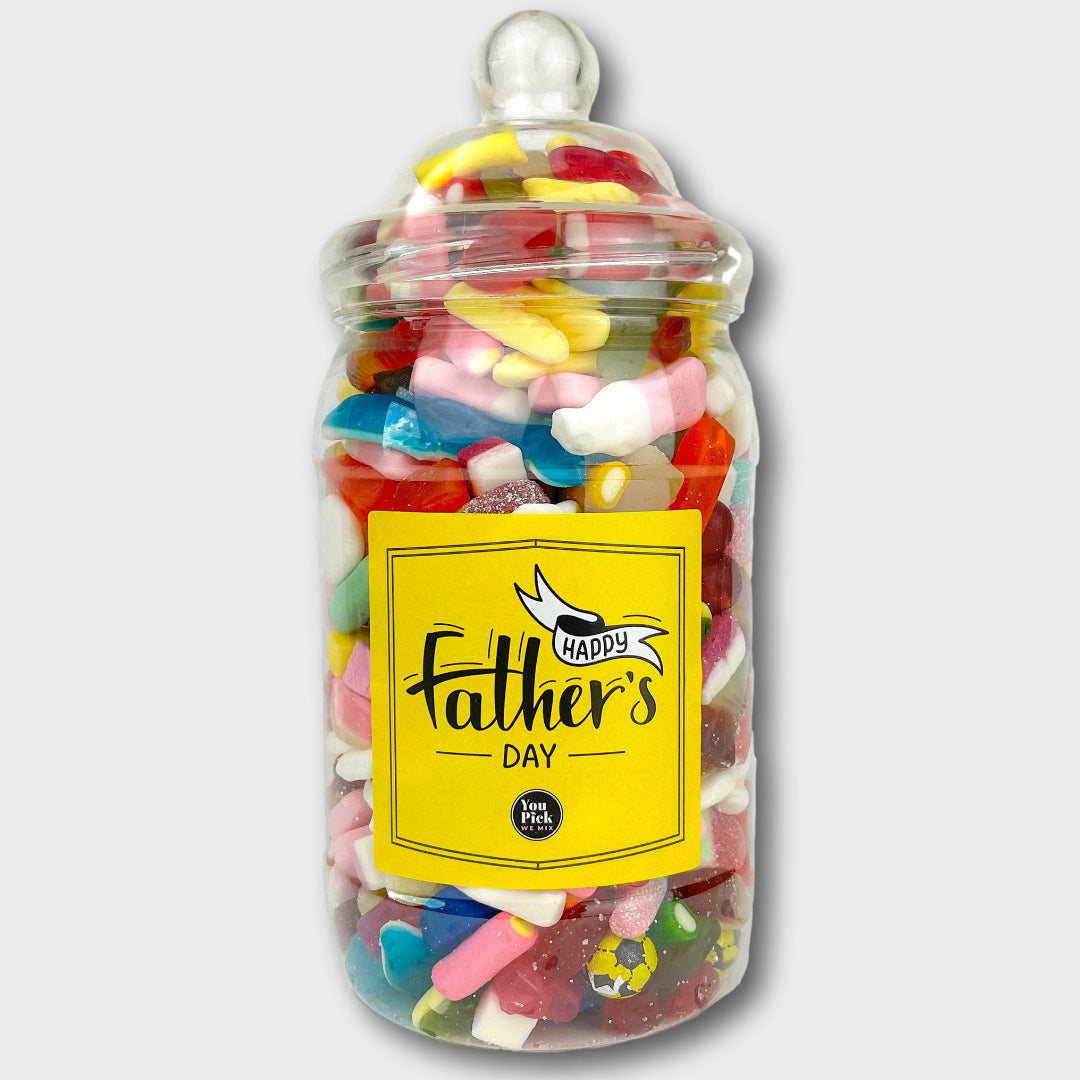 Large Father's Day Pick n Mix Jar