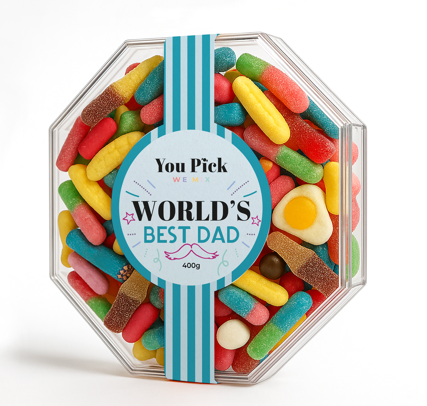 World's Best Dad Hex Jar