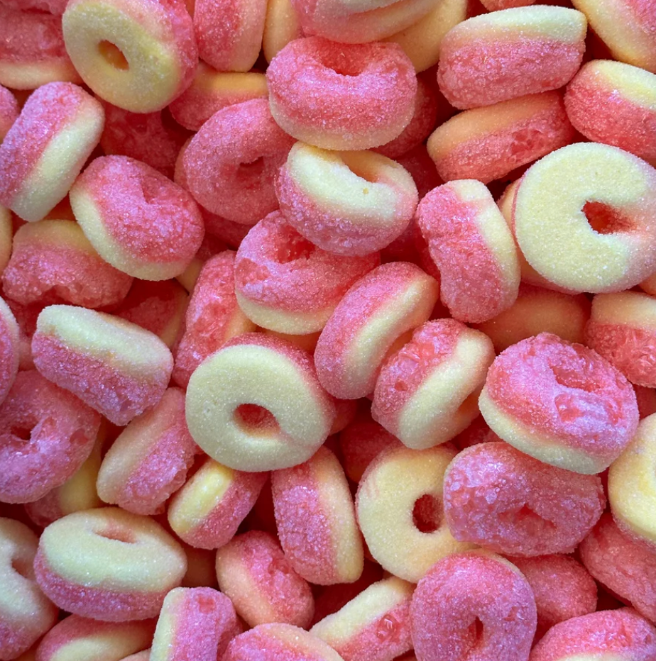 Freeze Dried Peach Rings