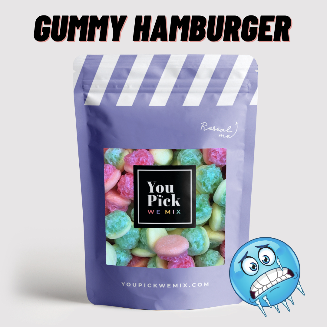 Freeze Dried Gummy Hamburger