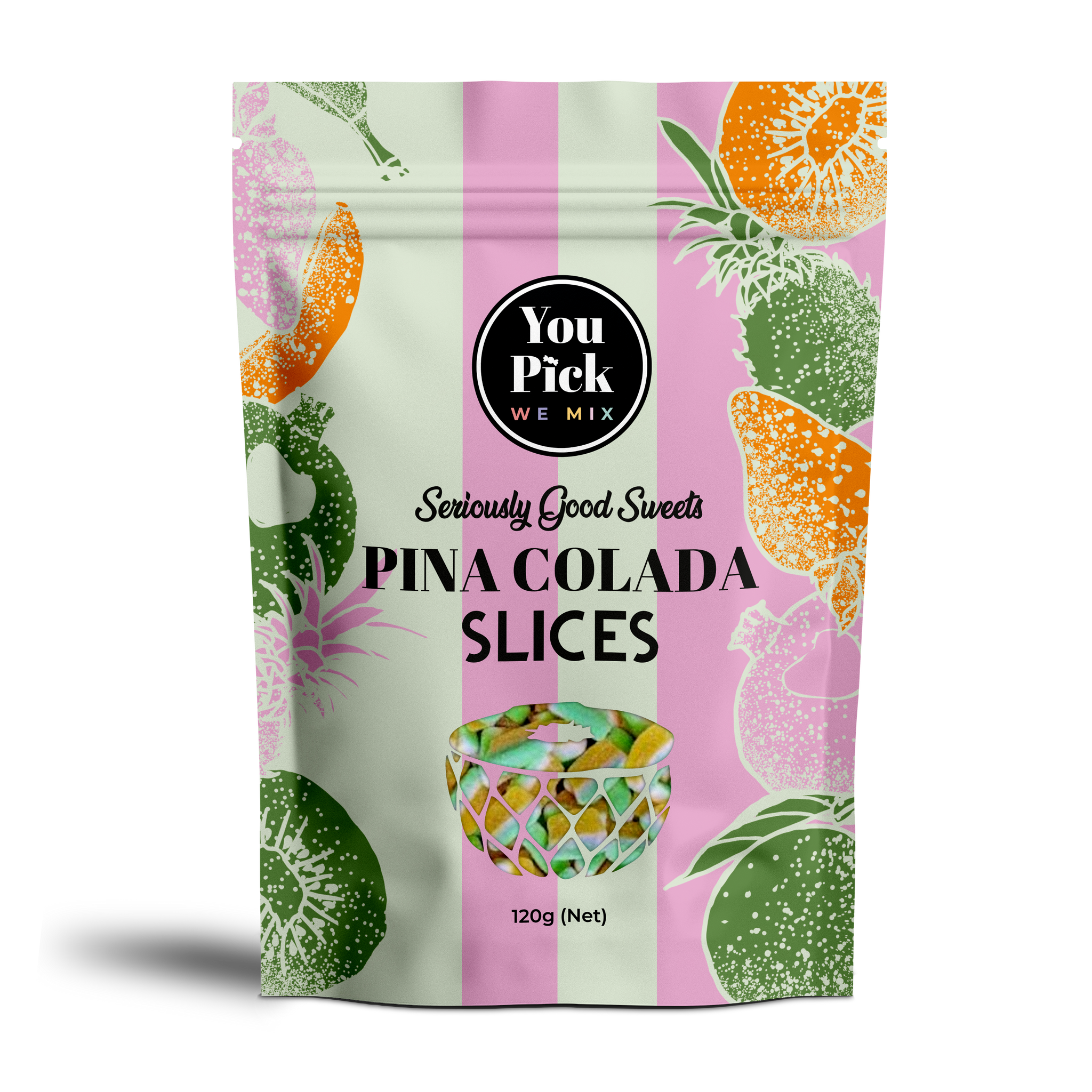 Pina Colada Slices 100g | Fruity Range | | Pick n Mix Lollies Gift ...