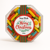 Christmas Hex Jar
