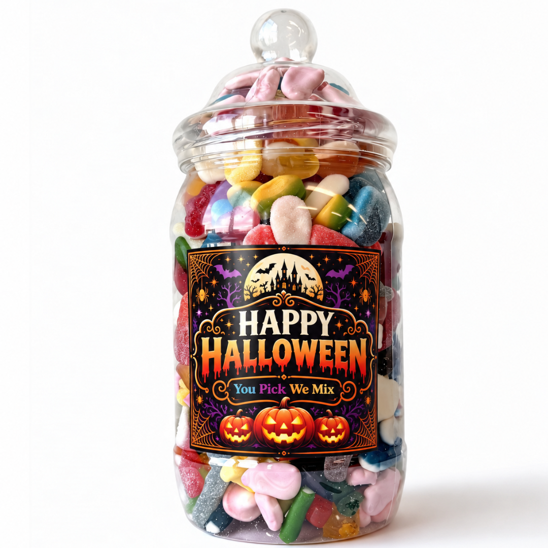 Large Halloween Pick n Mix Jar