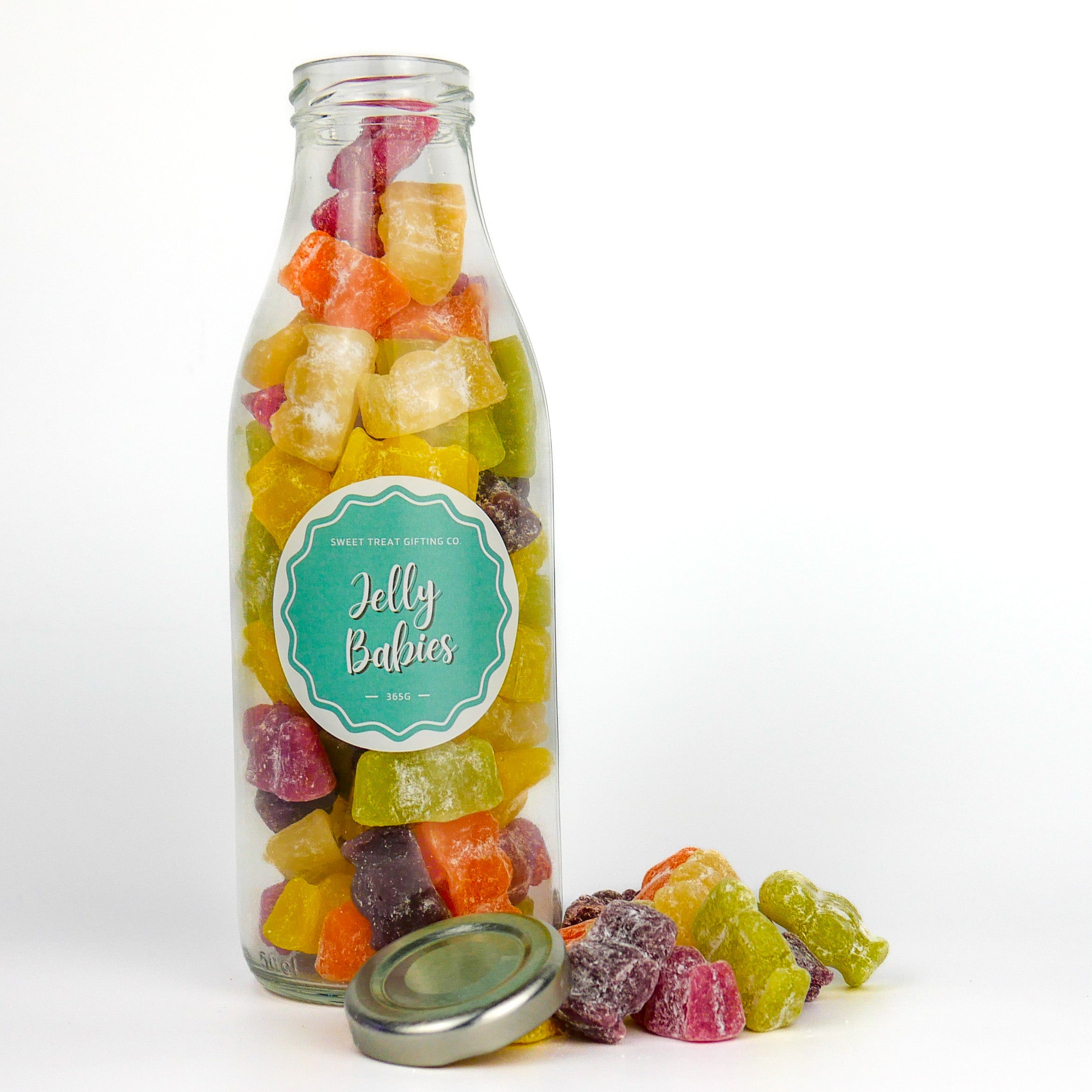 Jelly Babies Milk Bottle